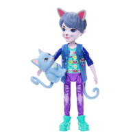 Кукла Enchantimals Glam party Котик Коул (HNT59)