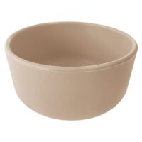 Глибока тарілка силіконова MinikOiOi Basics-Bowl Bubble Beige (101080108) 
