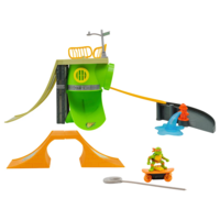 Ігровий набір TMNT Черепашки-ніндзя класичні Чумовий скейт-парк (71044)