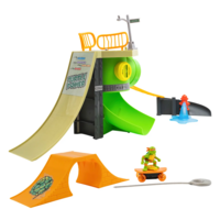 Ігровий набір TMNT Черепашки-ніндзя класичні Чумовий скейт-парк (71044)