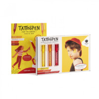 Набор маркеров для аквагрима Nailmatic желтый, оранжевый, красный (140TART) 