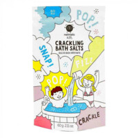 Шипуча сіль для ванни Nailmatic, блакитна, 60 г (731BLUECRACKLING) 