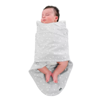 Пелюшка Beaba Miracle Місяць і зорі, сірий (043079)