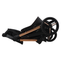 Прогулянкова коляска Bebetto Nico Estilo PRO 02 Чорний / Мідна рама (503.23.23.P02)