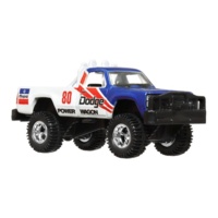 Ігровий набір Hot Wheels Car culture 80 Dodge Macho Power Wagon та транспортер Retro Rig (FLF56/HKF38)