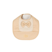 Нагрудник Bjallra of Sweden Beige Bow (BC1038) 