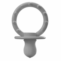 Пустышка силиконовая MinikOiOi Gumy 3m+ Powder Grey (101220004) 