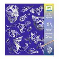 Набір скретч наклейок Djeco Метал (DJ09737) 