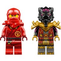 Конструктор LEGO NINJAGO Автомобільна й байкова битва Кая і Раса (71789)
