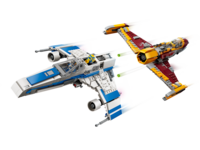 Конструктор LEGO Star Wars Винищувач Нової Республіки «E-Wing» проти Зоряного винищувача Шин Хаті (75364)