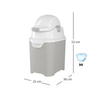 Утилизатор использованных подгузников DiaperChamp One Standard Silver (2106)