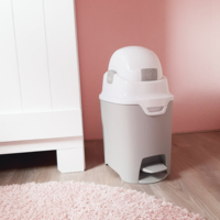 Утилізатор використаних підгузків Diaper Champ One Standard HANDSFREE Silver (2151)