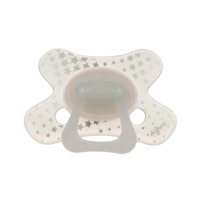 Пустушка силіконова Difrax нічна Dental Night 6+ міс., світиться у темряві (GL800) 