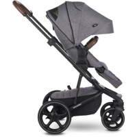 Комплект Easywalker Harvey3 Full Premium Diamond Grey: прогулянковий візок + люлька (691388691389)
