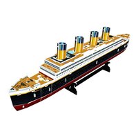 Трехмерная головоломка-конструктор Cubic Fun Титаник (T4012h)