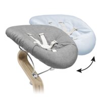 Шезлонг Stokke Nomi Newborn White/Grey Pink для новонародженого (625901)