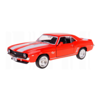 Автомодель TechnoDrive Chevrolet Camaro 1969, червоний (250336U) 