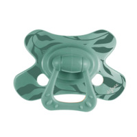 Пустушка силіконова Difrax Natural, 12+ міс., м'ятний (804 Sage_leafs) 