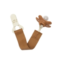 Кліпса до пустушки Difrax Uni, коричневий (UN1050 Caramel) 