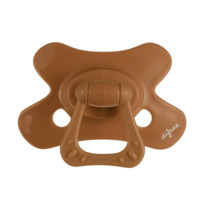 Пустушка силіконова Difrax Natural Uni, 20+ міс., коричневий (UN803 Cinnamon) 
