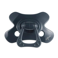 Пустушка силіконова Difrax Natural Uni, 20+ міс., темно-сірий (UN803 Blackberry) 