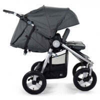 Прогулянкова коляска для двійні Bumbleride Indie Twin Dawn Grey (IT-980DG)