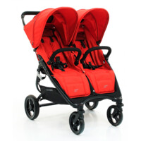 Прогулочная коляска для двойни Valco Baby Snap Duo Fire Red (9885)