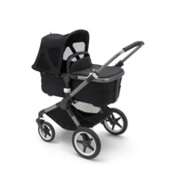 Літній капюшон для коляски Bugaboo Fox 5/Cameleon 3/Lynx Breezy MIDNIGHT BLACK, чорний (100221003)