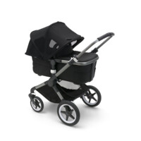 Літній капюшон для коляски Bugaboo Fox 5/Cameleon 3/Lynx Breezy MIDNIGHT BLACK, чорний (100221003)