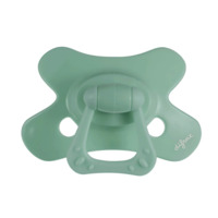 Пустушка силіконова Difrax Natural Uni, 12+ міс., м'ятний (UN804 Sage) 