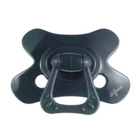 Пустушка силіконова Difrax Natural Uni, 12+ міс., чорний (UN804 Blackberry) 