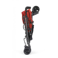 Коляска-трость для двойни CAM TWIN FLIP, красный (850/24)