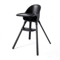 Стілець для годування Twistshake Black (78939) 