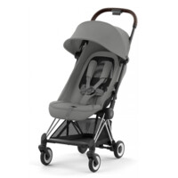 Прогулянкова коляска Cybex Coya Chrome Dark Brown Mirage Grey (522004395)