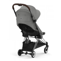 Прогулянкова коляска Cybex Coya Chrome Dark Brown Mirage Grey (522004395)