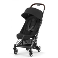 Прогулянкова коляска Cybex Coya Chrome Dark Brown Sepia Black (522004385) 