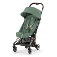 Прогулянкова коляска Cybex Coya Rosegold Leaf Green (522004285) 
