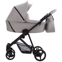 Коляска 2в1 Bebetto Yoddi Pro 02, сірий (503.40.23.P02) 