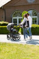 Сумка Childhome Family Bag Signature Canvas Black (CWFBSCBL)