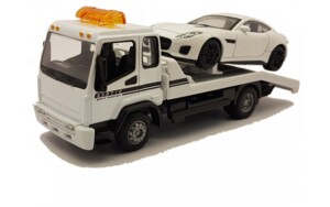 Игровой набор Bburago Эвакуатор с автомоделью Jaguar F-Type R Dynamic V6 (18-31419) 