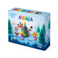 Меганабір пластиліну, що самостійно твердіє, Ліпака Різдвяні свята (99001-UA01) 