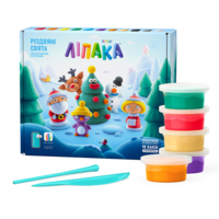 Меганабор самозатвердевающего пластилина Липака Рождественские праздники (99001-UA01)