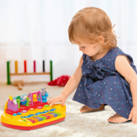 Пианино Kiddi Smart Зверята на качелях, украинский (063412)