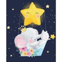 Картина по номерам ZiBi Детский сон, 30 х 40 см (ZB.64062) 