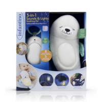 Светильник Infantino Друг Тюленчик 3 в 1 (302032)