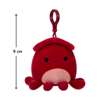 М'яка іграшка на кліпсі Squishmallows Кальмар Альтман (SQCP00146)