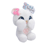 М’яка іграшка Peekapets Білий ведмедик (907874)
