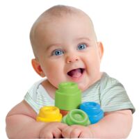 Конструктор Clementoni "Soft Blocks", серія "Soft Clemmy", 12 деталей (14706)