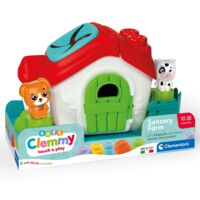 Игровой набор с конструктором Clementoni "Sensory Farm", серия "Soft Clemmy" (17767)