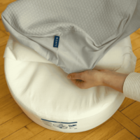 Вологостійке простирадло до матраца Sonto Kokon, сірий (0015)